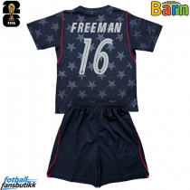 Forente stater Alex Freeman #16 Bortedraktsett Barn VM 2026 Kortermet (+ Korte bukser)